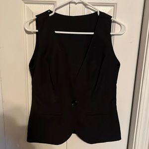 Women’s black vest